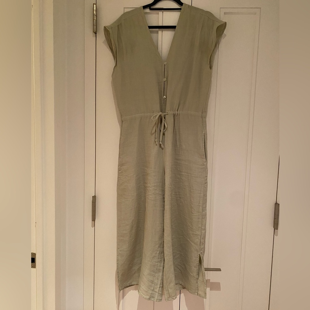 Cloth & Stone Green Line Jumpsuit